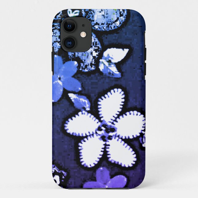 apple iphone 11 flower style design Case-Mate iPhone case (Back)