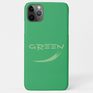 apple iphone 11 pro max case Green design