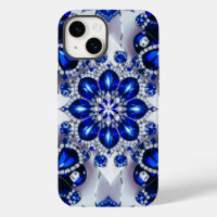 Apple iPhone 14 Case-Mate Blue White Colours