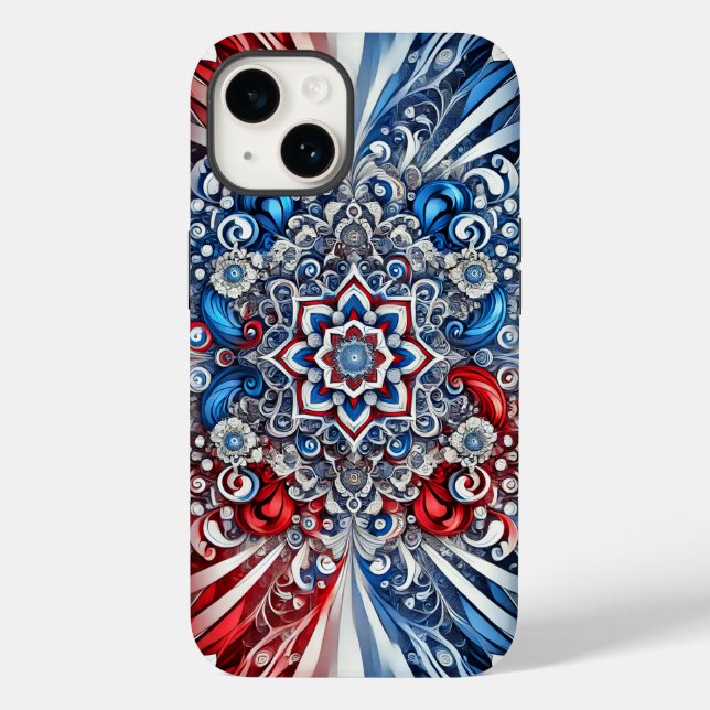 Apple iPhone 14 Case-Mate French Colours Case-Mate iPhone Case (Back)