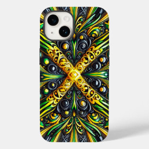 Apple iPhone 14 Case-Mate Jamaican Colours Case-Mate iPhone 14 Case