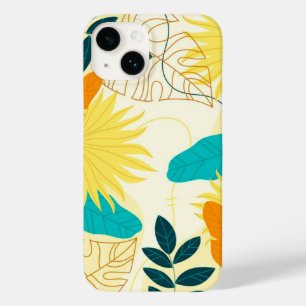 Apple iPhone 14 Case-Tropical Palm Case-Mate iPhone 14 Case