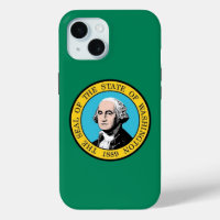 Apple iPhone 15 Case-Mate, Washington State flag