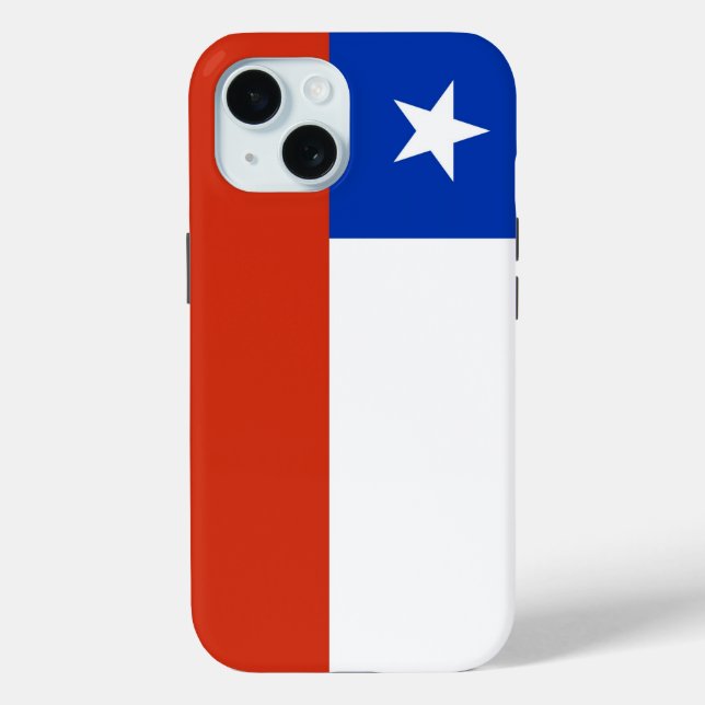 Apple iPhone 15 Case-Mate with Chile flag Case (Back)