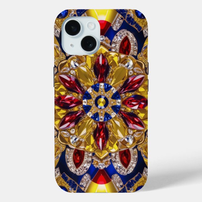 Apple iPhone 15 Case-Mate with Colombia colours Case (Back)