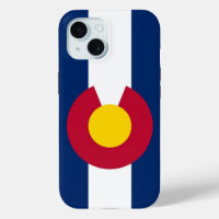Apple iPhone 15 Case-Mate with Colorado flag