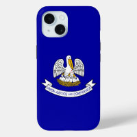 Apple iPhone 15 Case-Mate with Louisiana flag