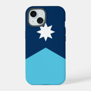 Apple iPhone 15 Case-Mate with Minnesota flag Case