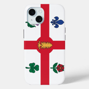 Apple iPhone 15 Case-Mate with Montreal flag Case