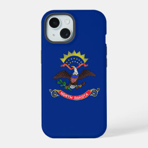 Apple iPhone 15 Case-Mate with North Dakota flag Case
