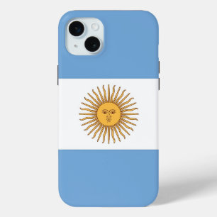 Apple iPhone 15 Plus Case, Argentina flag Mini Case