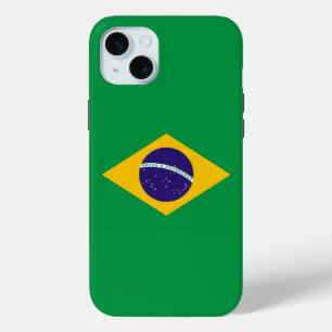 Apple iPhone 15 Plus Case, Brazil flag Mini Case