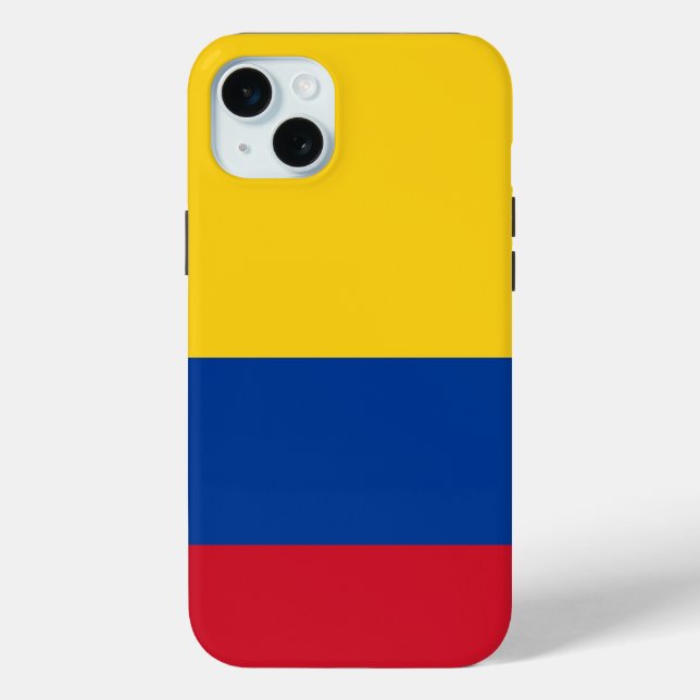 Apple iPhone 15 Plus Case, Colombia flag Case-Mate iPhone Case (Back)