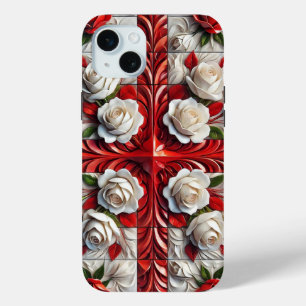 Apple iPhone 15 Plus Case, England Colors iPhone 15 Mini Case