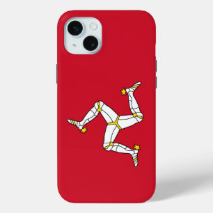 Apple iPhone 15 Plus Case, Isle of Man flag Mini Case