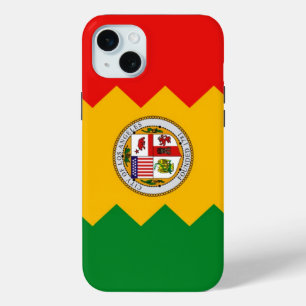 Apple iPhone 15 Plus Case-Mate, Los Angeles flag Mini Case