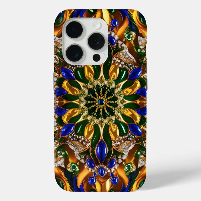 Apple iPhone 15 Pro Case-Mate, Brazil Colours Case-Mate iPhone Case (Back)