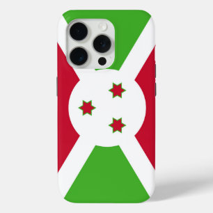Apple iPhone 15 Pro Case-Mate, Burundi flag Case