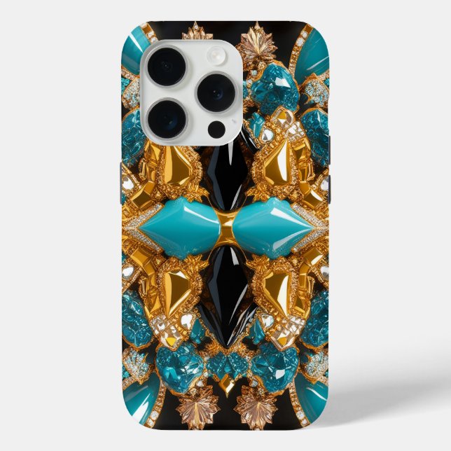 Apple iPhone 15 Pro Case-Mate, Colours of Bahamas Case-Mate iPhone Case (Back)