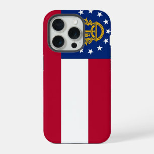 Apple iPhone 15 Pro Case-Mate, Georgia flag Case