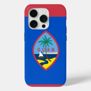 Apple iPhone 15 Pro Case-Mate Guam flag Case