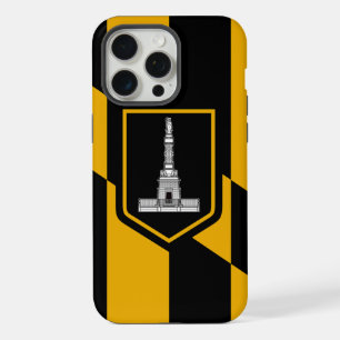 Apple iPhone 15 Pro Max Case, Baltimore flag Case