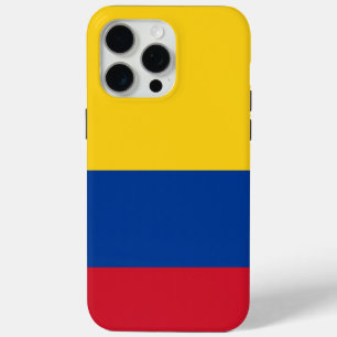 Apple iPhone 15 Pro Max Case, Colombia flag Case
