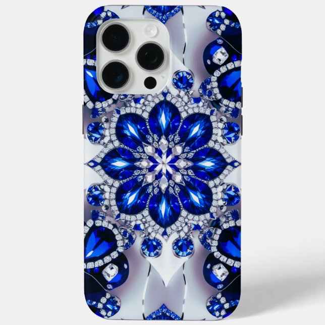 Apple iPhone 15 Pro Max Case, Finland colours Case-Mate iPhone Case (Back)