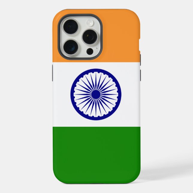 Apple iPhone 15 Pro Max Case, India flag Case (Back)