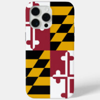 Apple iPhone 15 Pro Max Case, Maryland flag