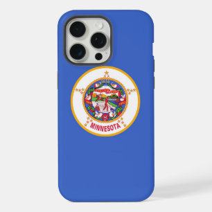 Apple iPhone 15 Pro Max Case, Minnesota flag Case
