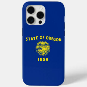Apple iPhone 15 Pro Max Case, Oregon Flag Case