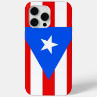 Apple iPhone 15 Pro Max Case, Puerto Rico Flag