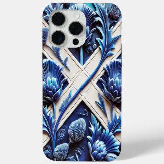 Apple iPhone 15 Pro Max Case, Scottish Thistles Case