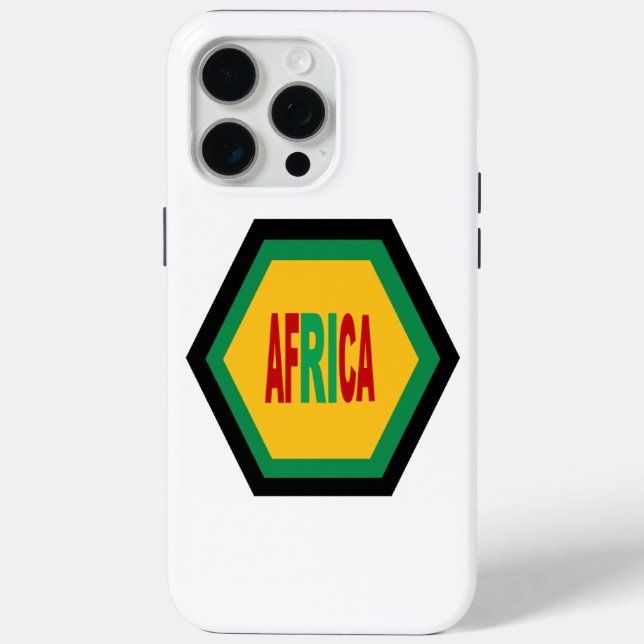 Apple iPhone 15 Pro Max Case SPORT  AFRICA  (Back)