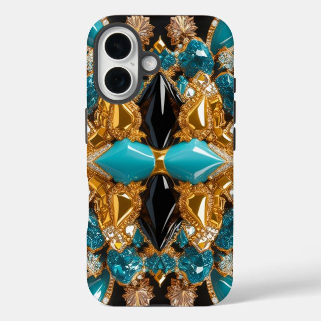 Apple iPhone 16 Case-Mate with Bahamas Colours Case (Back)