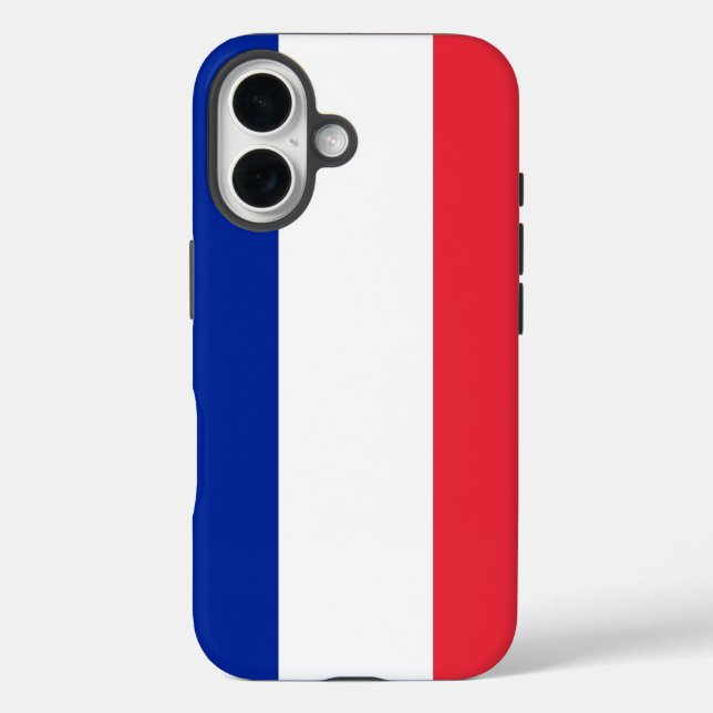 Apple iPhone 16 Case-Mate with France flag Case (Back)