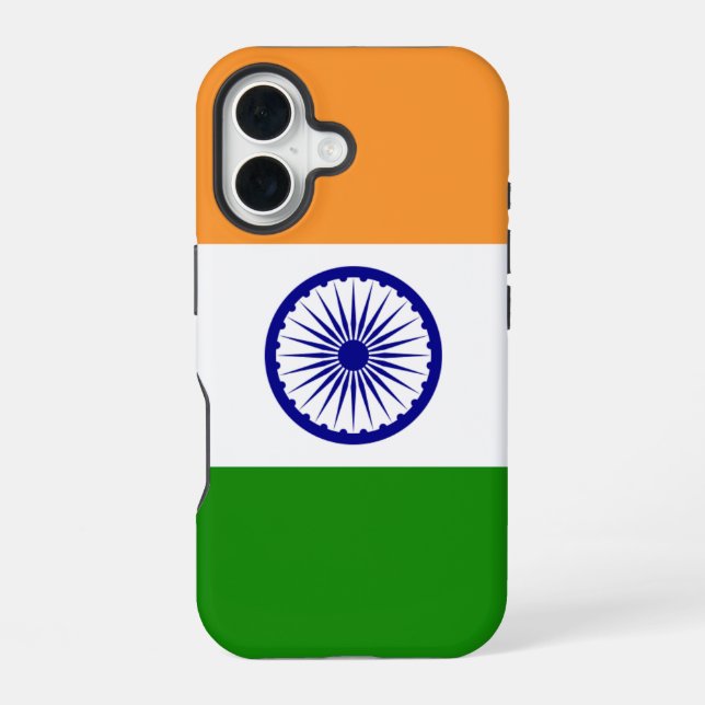 Apple iPhone 16 Case-Mate with India flag Case (Back)
