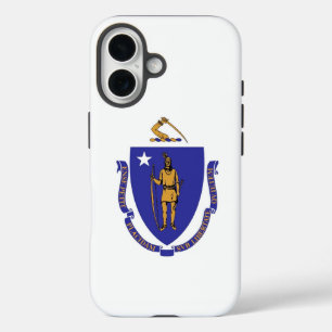 Apple iPhone 16 Case-Mate with Massachusetts flag Case