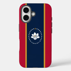 Apple iPhone 16 Case-Mate with Mississippi flag Case