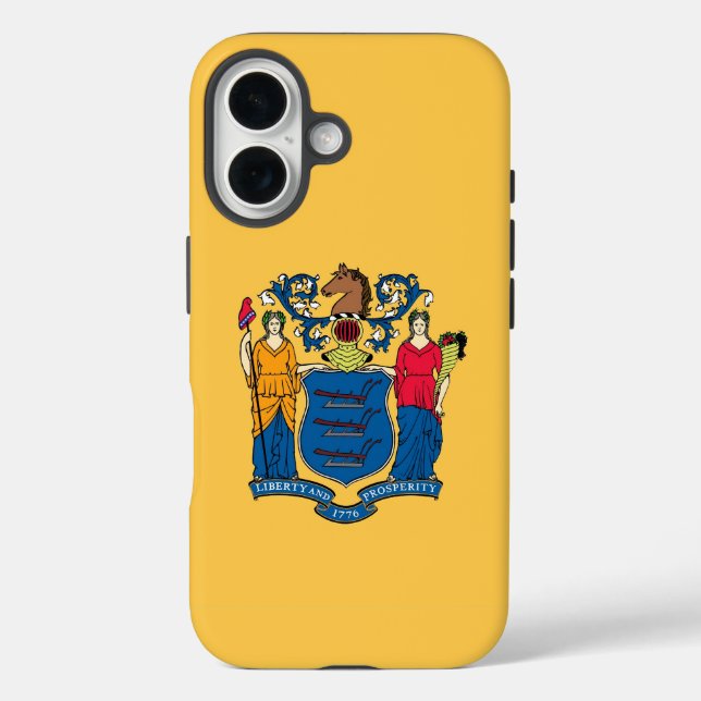 Apple iPhone 16 Case-Mate with New Hampshire flag Case (Back)