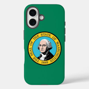 Apple iPhone 16 Case, Washington State flag Case
