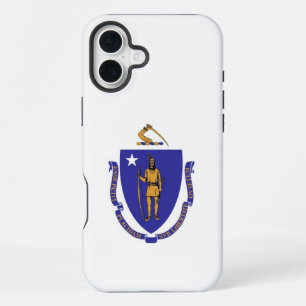 Apple iPhone 16 Plus Case-Mate, Massachusetts flag Case