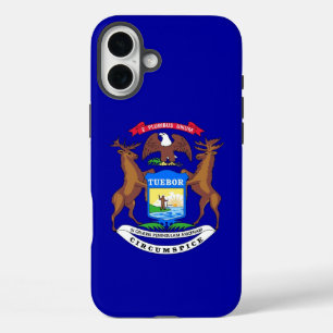 Apple iPhone 16 Plus Case-Mate, Michigan flag iPhone 16 Plus Case
