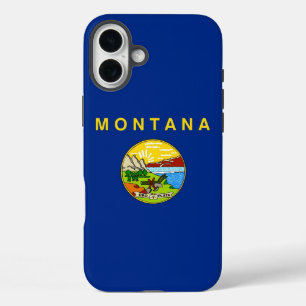 Apple iPhone 16 Plus Case-Mate Montana flag iPhone 16 Plus Case