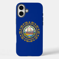 Apple iPhone 16 Plus Case-Mate New Hampshire flag