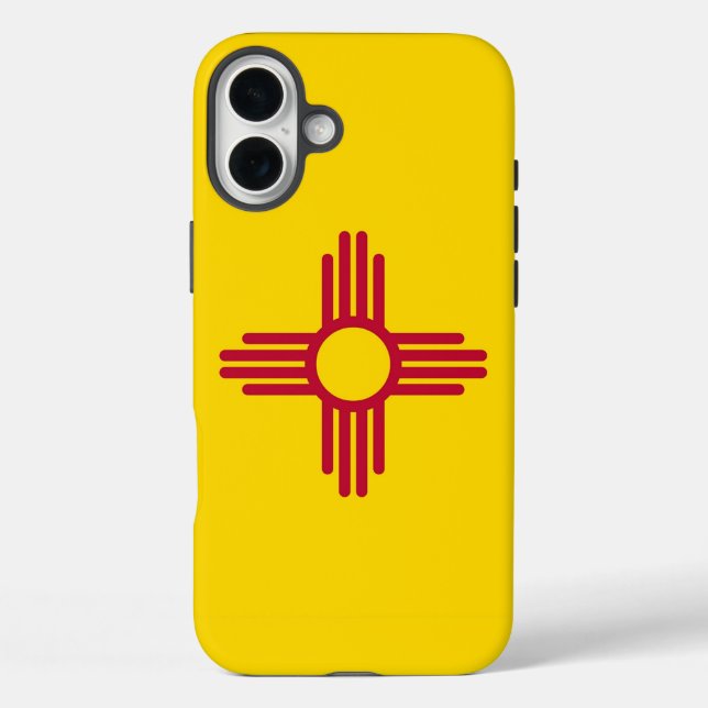 Apple iPhone 16 Plus Case-Mate New Mexico flag Case (Back)