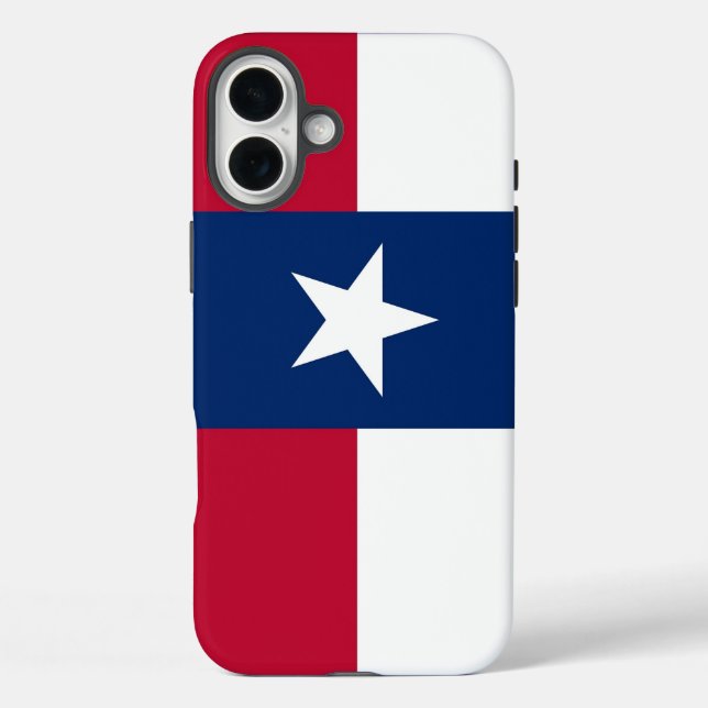 Apple iPhone 16 Plus Case-Mate Texas flag Case-Mate iPhone Case (Back)