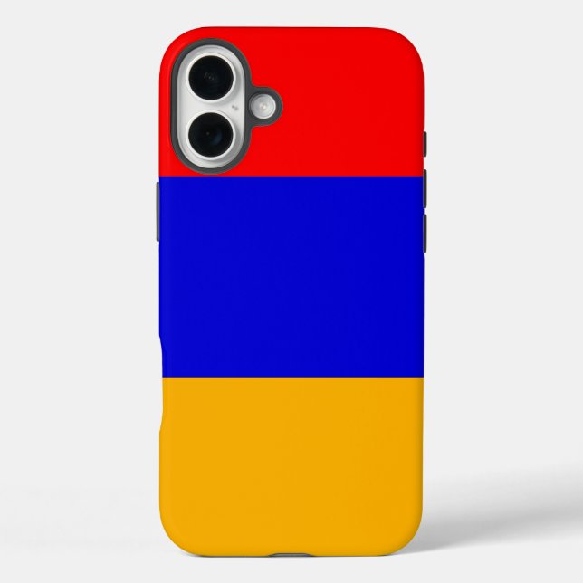 Apple iPhone 16 Plus Mate, Armenia flag Case-Mate iPhone Case (Back)