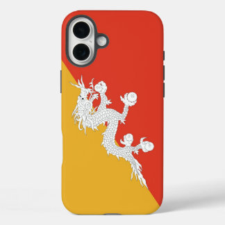 Apple iPhone 16 Plus Mate, Bhutan flag Case